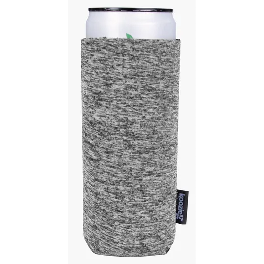 Koozie® Heather Collapsible Slim Can Cooler — view 2