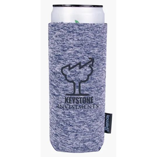 Koozie® Heather Collapsible Slim Can Cooler — view 12