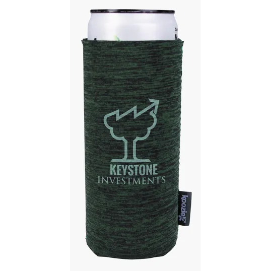 Koozie® Heather Collapsible Slim Can Cooler — view 10