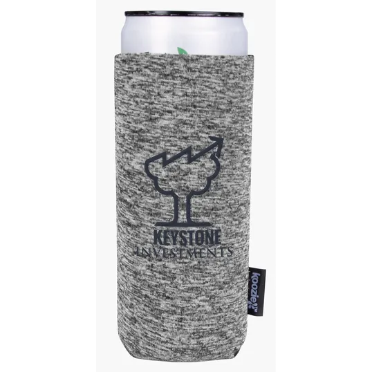 Koozie® Heather Collapsible Slim Can Cooler — view 8