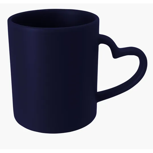 Good Value™ Heart Mug, 12 oz. Stoneware — view 2