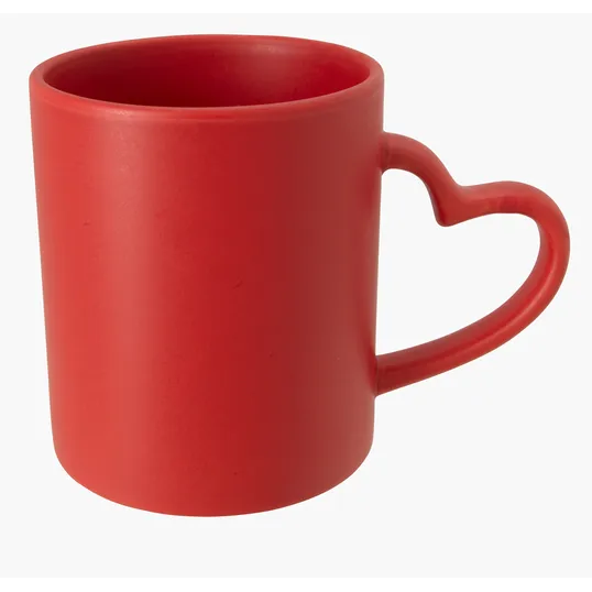 Good Value™ Heart Mug, 12 oz. Stoneware — view 5