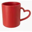 Good Value™ Heart Mug, 12 oz. Stoneware — view 5