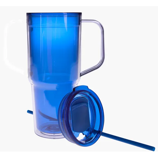 Good Value™ Clair Recycled Acrylic Travel Tumbler, 30 oz. — view 2