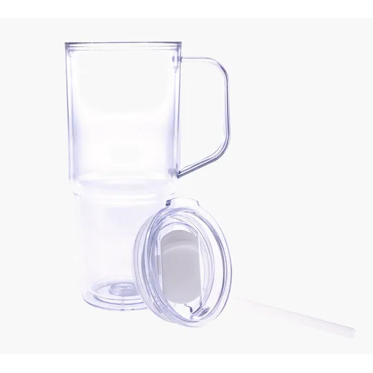Good Value™ Clair Recycled Acrylic Travel Tumbler, 30 oz. — view 7