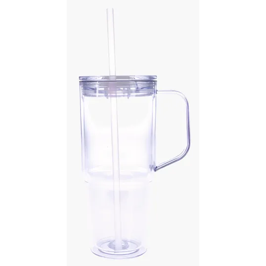 Good Value™ Clair Recycled Acrylic Travel Tumbler, 30 oz. — view 6