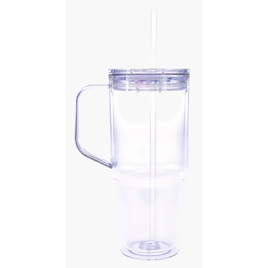 Good Value™ Clair Recycled Acrylic Travel Tumbler, 30 oz. — view 10