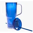 Good Value™ Clair Recycled Acrylic Travel Tumbler, 30 oz. — view 2