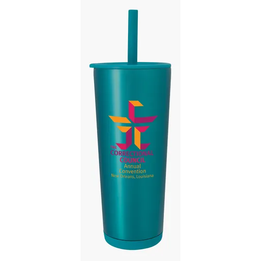 Astrid Recycled Stainless Steel Vacuum Tumbler, 24 oz. — view 32