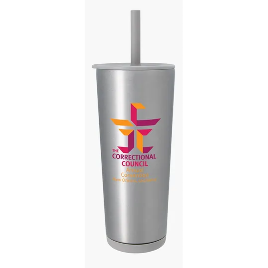 Astrid Recycled Stainless Steel Vacuum Tumbler, 24 oz. — view 30