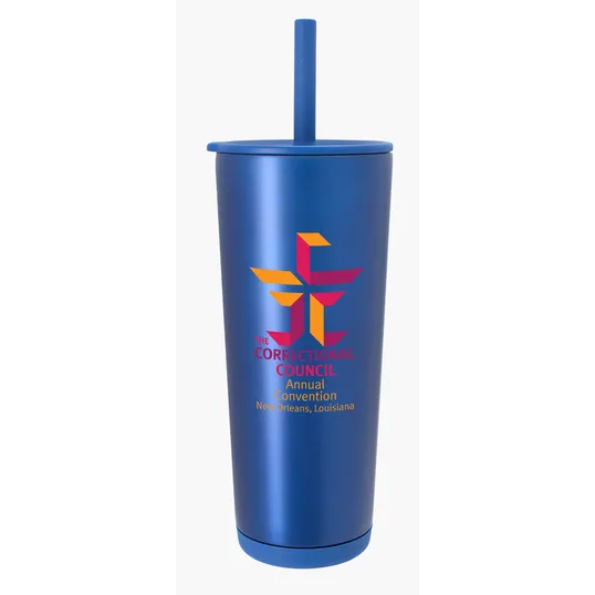 Astrid Recycled Stainless Steel Vacuum Tumbler, 24 oz. — view 26
