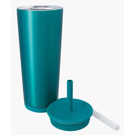 Astrid Recycled Stainless Steel Vacuum Tumbler, 24 oz. — view 16