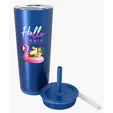 Astrid Recycled Stainless Steel Vacuum Tumbler, 24 oz. — view 29