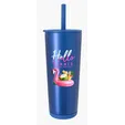 Astrid Recycled Stainless Steel Vacuum Tumbler, 24 oz. — view 27