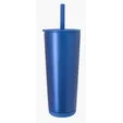 Astrid Recycled Stainless Steel Vacuum Tumbler, 24 oz. — view 5