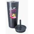 Astrid Recycled Stainless Steel Vacuum Tumbler, 24 oz. — view 23