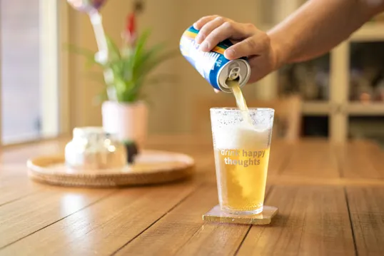 Silipint® Clear Pint Glass, 16 oz. — view 4