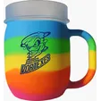 Silipint® Mason Jar Mug - 25 oz. — view 12