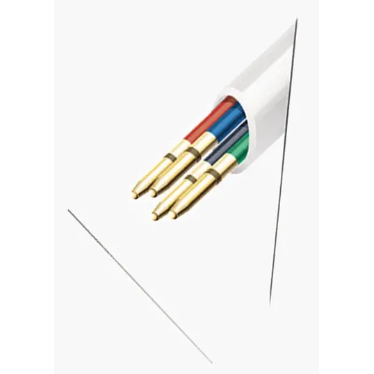 BIC® 4-Color™ Multicolor Ballpoint Pen, White Barrel — view 9