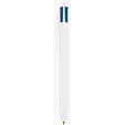 BIC® 4-Color™ Multicolor Ballpoint Pen, White Barrel