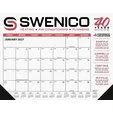 Skinner & Kennedy® Desk Pad Calendar, 22 x 17 Inches — view 2