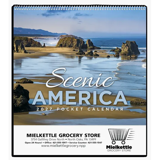 HotLine® Products Scenic America® Pocket Calendar — view 2