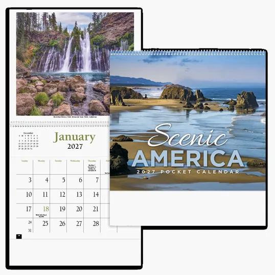 HotLine® Products Scenic America® Pocket Calendar — view 6