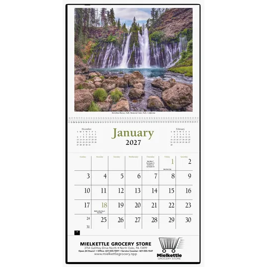 HotLine® Products Scenic America® Pocket Calendar — view 4