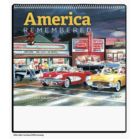 HotLine® Products America Remembered Pocket Calendar — view 5