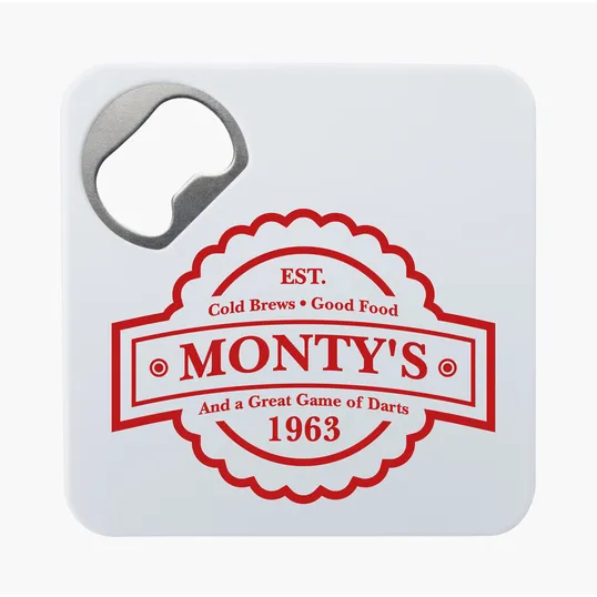 Good Value™ Bottle Opener Coaster with EVA Foam Base — view 4