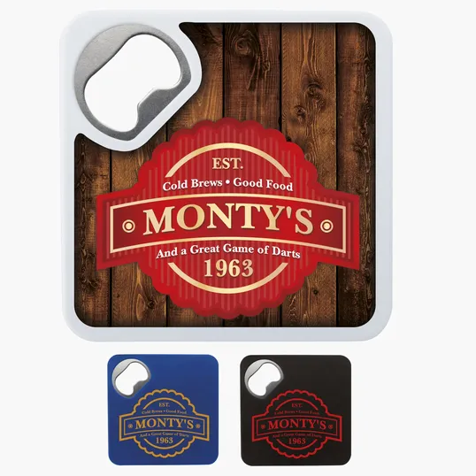 Good Value™ Bottle Opener Coaster with EVA Foam Base — view 12