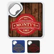Good Value™ Bottle Opener Coaster with EVA Foam Base — view 12