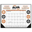 Skinner & Kennedy® Desk Pad Calendar, 22 x 17 Inches