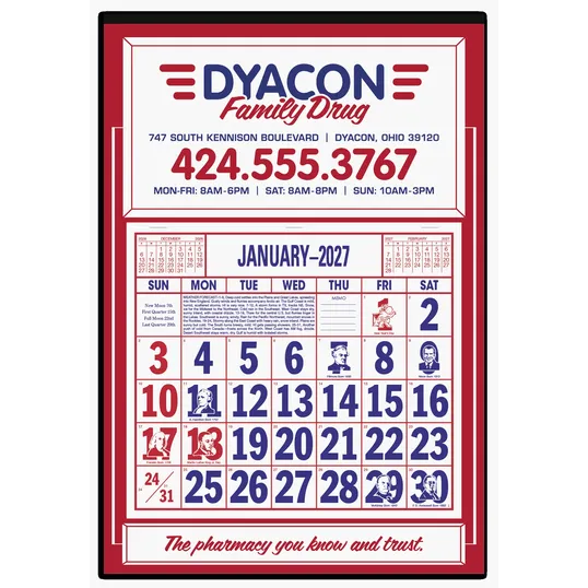 Skinner & Kennedy® Apron Calendar, 14.75 x 22.25 In. — view 4