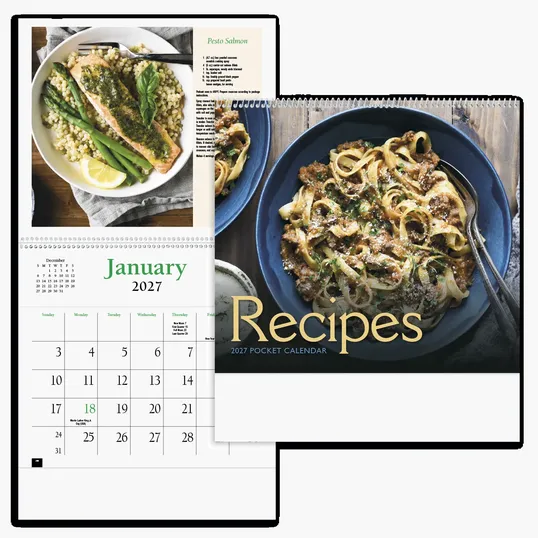 HotLine® Products Recipe Pocket Calendar — view 6