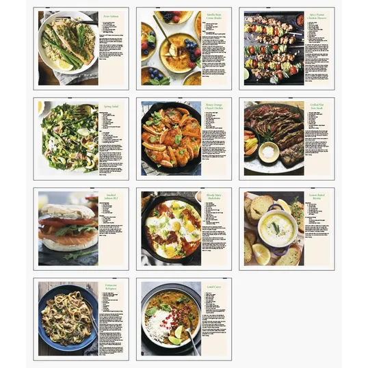 HotLine® Products Pocket Cookbook Calendar, 8 x 15.375 in. — view 3