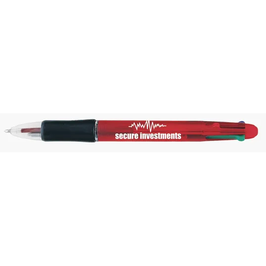 Orbitor Multi-Function Pen with Rubber Grip — view 2