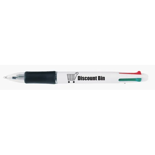 Orbitor Multi-Function Pen with Rubber Grip — view 3
