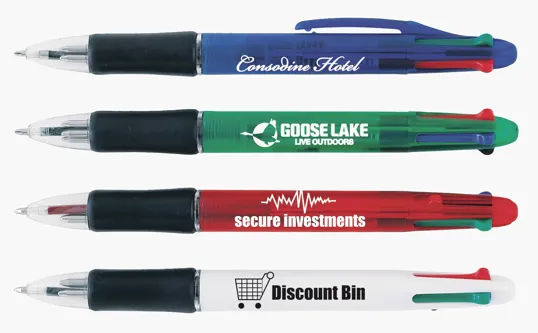 Orbitor Multi-Function Pen with Rubber Grip