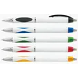 Spot Pen with Rubber Grip and Chrome Accents