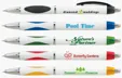Spot Pen with Rubber Grip and Chrome Accents — view 2