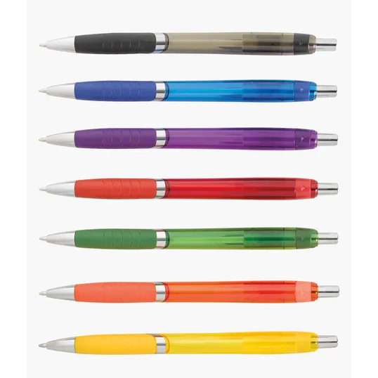 Epiphany Plunger-Action Pen with Translucent Barrel
