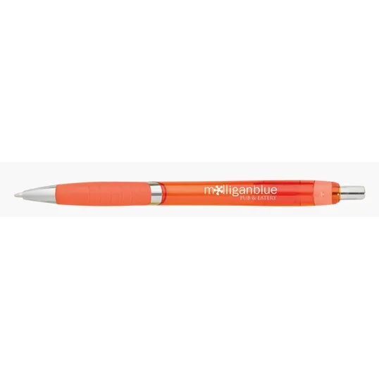 Epiphany Plunger-Action Pen with Translucent Barrel — view 14