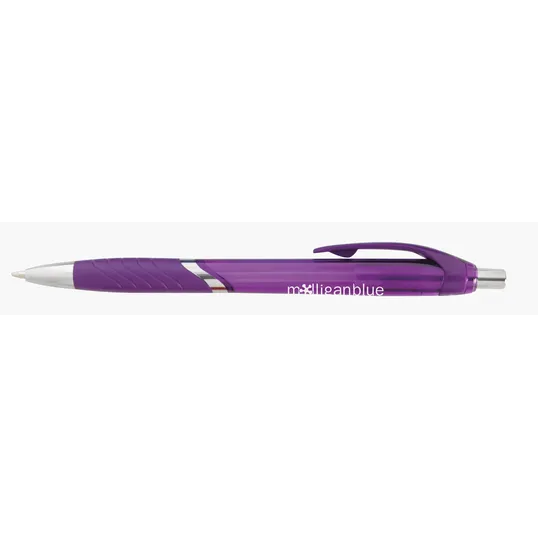 Epiphany Plunger-Action Pen with Translucent Barrel — view 15
