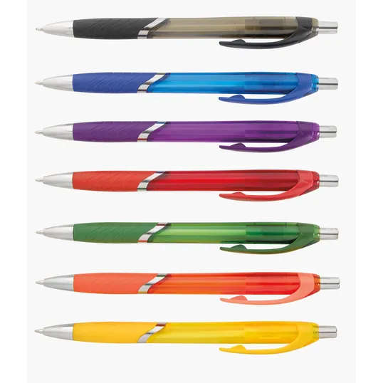 Epiphany Plunger-Action Pen with Translucent Barrel — view 4