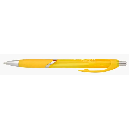Epiphany Plunger-Action Pen with Translucent Barrel — view 23
