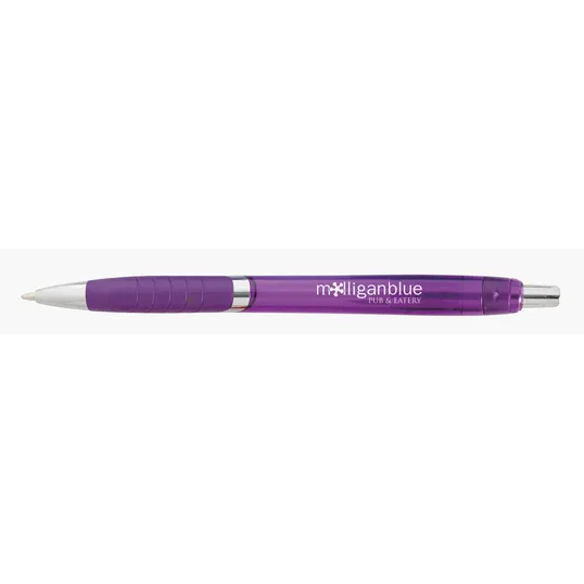 Epiphany Plunger-Action Pen with Translucent Barrel — view 17