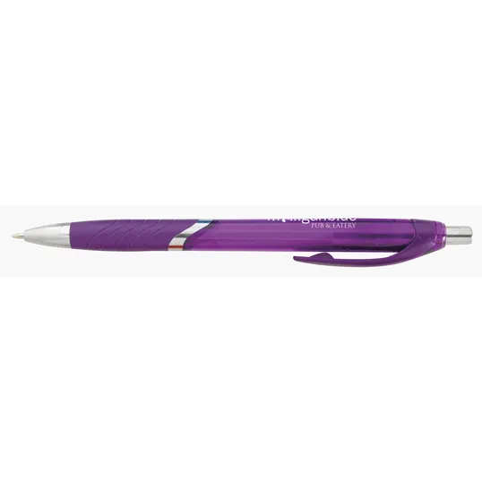 Epiphany Plunger-Action Pen with Translucent Barrel — view 16