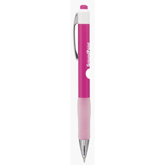 Twilight Retractable Ballpoint Pen with Chrome Trim — view 4