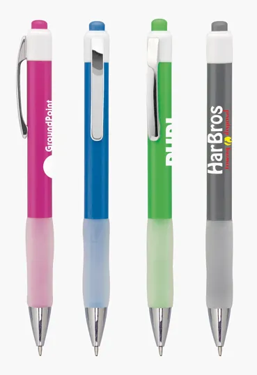 Twilight Retractable Ballpoint Pen with Chrome Trim — view 6